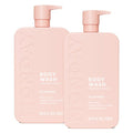 MONDAY HAIRCARE CLEANSE Body Wash with Grapefruit Extract, Hyaluronic Acid, Shea Butter, Coconut Oil for Normal to Oily/Combination Skin 900 mL (Dual Pack)