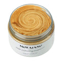 Gold Hair Color Wax - Washable Instant Hair Dye Cream for DIY Hairstyles | Perfect for Halloween Parties
