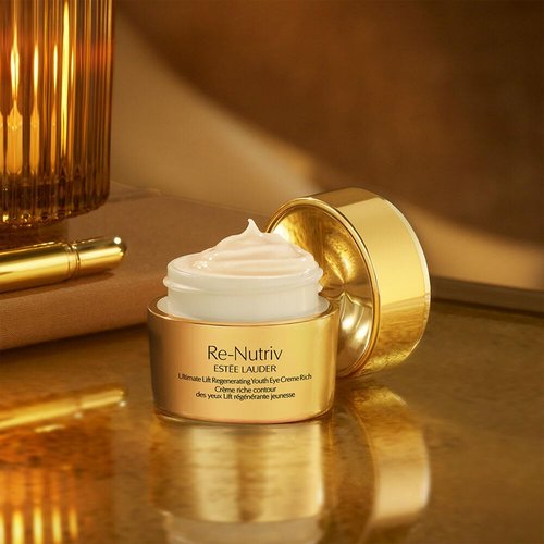 Estée Lauder Re-Nutriv Ultimate Lift Eye Cream - Anti-Aging Under Eye Treatment for Dark Circles, 0.5 Ounce