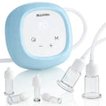 Electric Facial Cupping Therapy Set, 3-in-1 Face Cupping, Gua Sha & Massage Tool for Skin Care, 6 Pcs Glass Facial Rejuvenation Device for Sculpting, & Toning Chin, Jawline & Neck