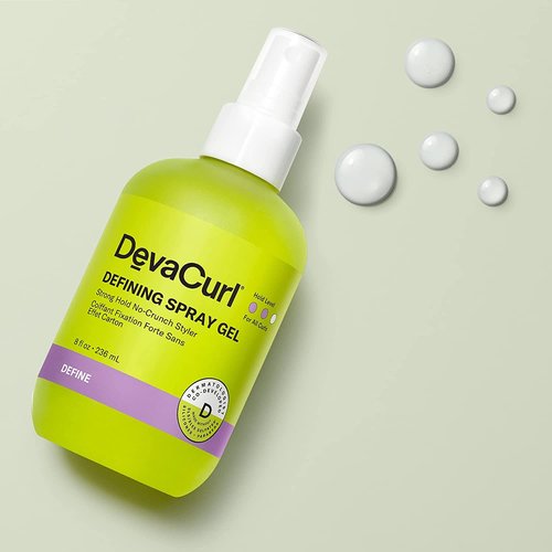 DevaCurl Light Defining Gel - Soft Hold No-Crunch Styler | Non-Flaking Formula for All Curl Types