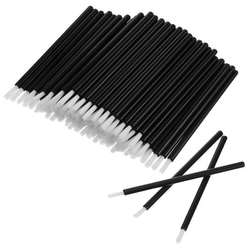 MBAIYO Disposable Brush Applicators, 100pcs PYO Cookie Paint Brushes Mini Nail Polish Brushes Disposable Applicators Makeup Lip Brush for Lipstick, Lip Gloss, Nail Polish, Cookies, Cleaning