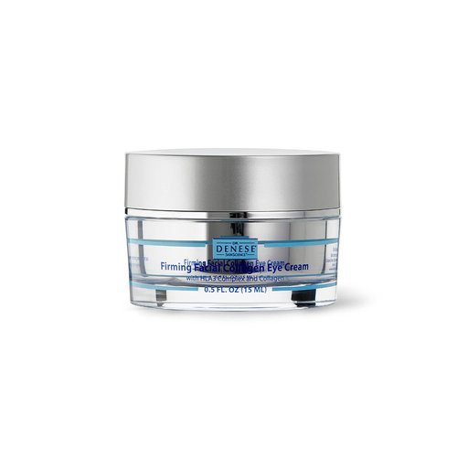 Dr. Denese SkinScience Firming Eye Cream - Collagen, Hyaluronic Acid & Peptides for Smoother Under Eyes | 0.5oz Travel Size