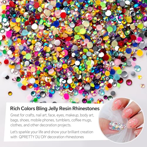 B59 Lt Pink AB Rhinestones Bulk 4mm 5000pcs Flat Back Resin Gems for Crafts Nails Makeup