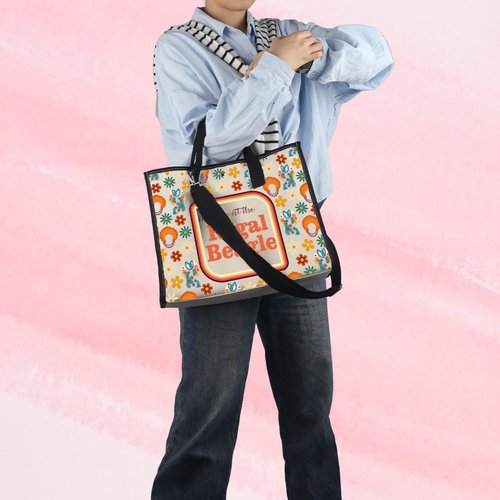 MNIGIU TV Show Inspired Gift HR Tote Bag TV Show Lover Gift T-V S-how Fans G-ift (Meet me TB)