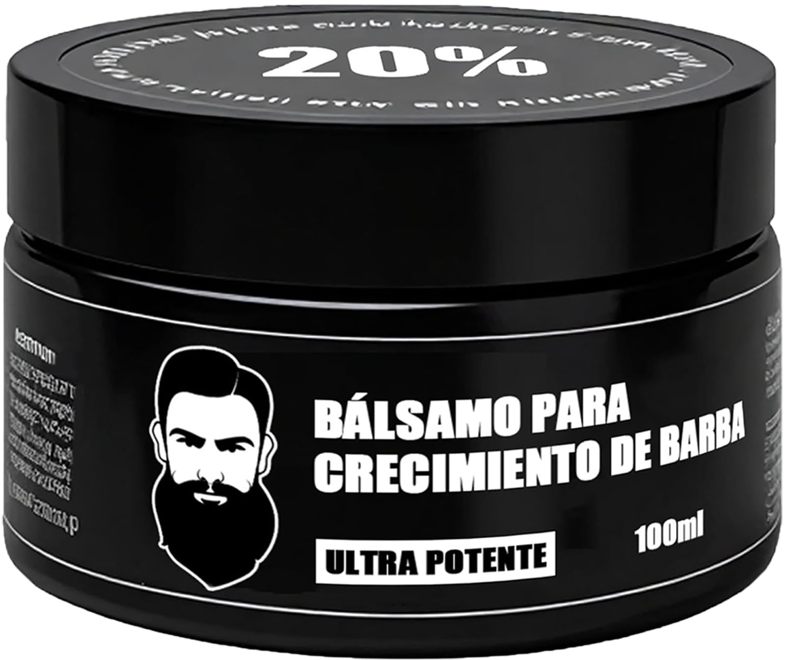 Wdvpue Estimulante de Barba, Bálsamo Para Crecimiento De Barba Ultra Potente, Barba Crema, Beard Growth Balm, Thicker, Fuller Beard & Hair 100ml/3.5oz (1)