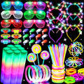 Glow in the Dark Party Supplies Kit for Kids & Adults Neon Decorations