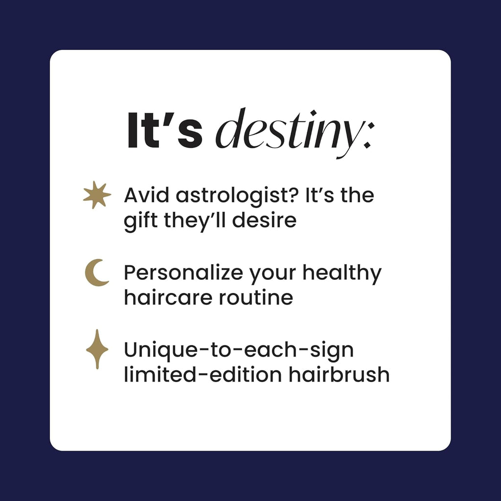Tangle Teezer Zodiac Ultimate Detangler Hairbrush - Eliminates Knots & Reduces Breakage | Sagittarius