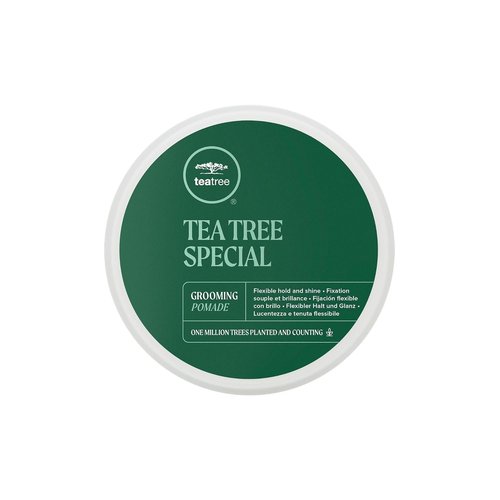 Regine Switzerland Tea Tree Grooming Pomade - Flexible Hold & Shine for All Hair Types, 3 oz.