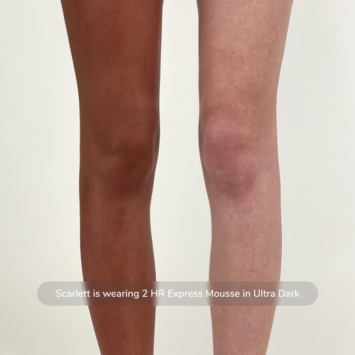 Loving Tan 2 HR Express Self Tanning Mousse, Ultra Dark - Streak Free, Natural, Professional Quality - 5+ Sunless Self Tanner Applications per Bottle, Cruelty Free, Naturally Derived DHA - 4 FL Oz