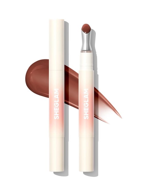 SheGlam Hydrating Lip Gloss - Cruelty-Free Plumping Formula in Toffee Kiss Shade