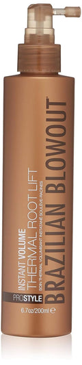 Brazilian Blowout Instant Volume Thermal Root Lift Spray - 6.7 oz for Effortless Volume