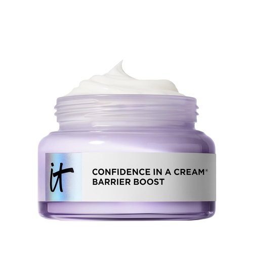 IT Cosmetics Confidence in a Cream - Daily Face Moisturizer for Skin Barrier Repair | Fragrance-Free, 100HR Hydration with Ceramide