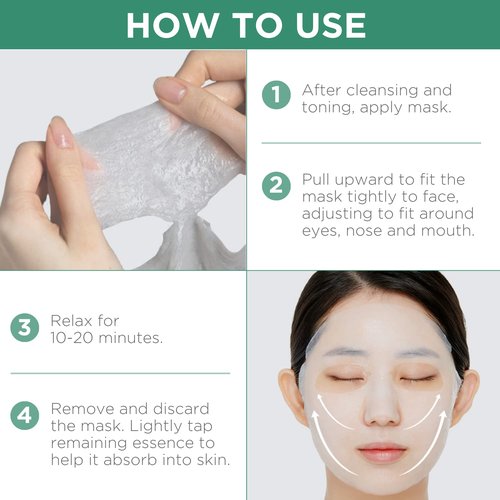 Mediheal Madecassoside Essential Face Mask - 10 Hydrating Sheets for Sensitive Skin | Soothing & Calming