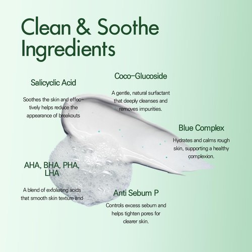 Cicapine Micellar Foam Cleanser - Gentle Cleansing Formula for All Skin Types | 4.06 fl oz (120ml)