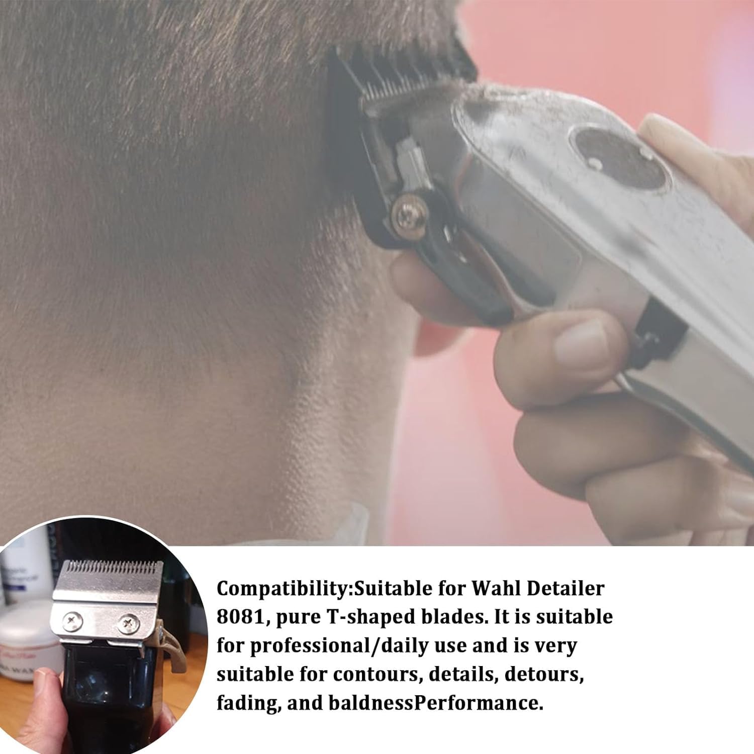 Wahl 2161 Clipper Blade - Replacement for 5 Star Cordless Magic Clip #8148 | 6X0 Balding Clippers