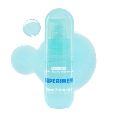 Experiment Super Saturated Ultra Hydrating Barrier Serum - 30% Glycerin & Polyglutamic Acid for Plump, Dewy Skin | 1.35 FL OZ