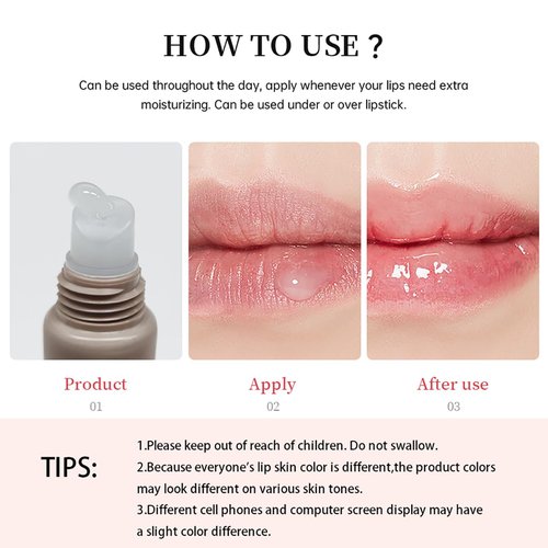 Skiennix Butter Lip Balm - Nourishing Lip Tint with High Shine | Hydrating Natural Ingredients, 0.5oz