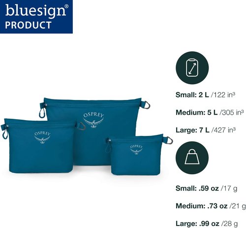 Osprey Ultralight Zipper Pouch - Compact Travel Organizer | Lightweight & Durable Design
