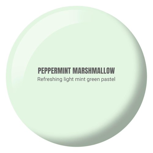 DND Gel Polish - Coquette Collection UV/LED Gel & Air Dry Nail Lacquer Duo | 104 Peppermint Marshmallow, 0.5 Fl Oz
