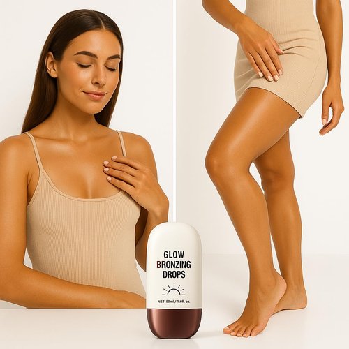 True Match Lumi Glotion - Natural Glow Enhancer & Illuminator | Bronzing Drops for Sun-Kissed Skin, 903 Medium (Champagne Shimmer)