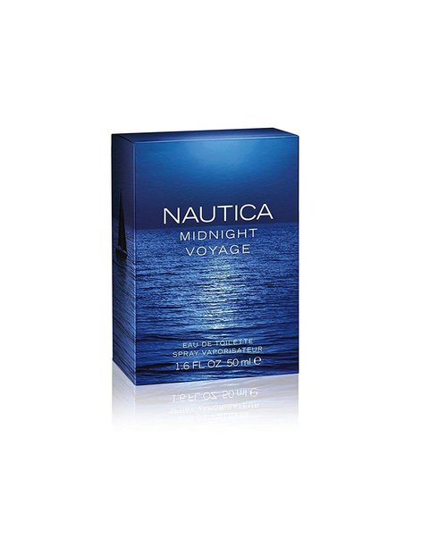 Nautica Midnight Voyage Eau de Toilette for Men - Invigorating Scent | 1.6 Fl Oz