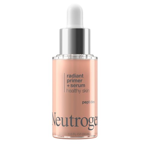 Neutrogena Healthy Skin Radiant Booster Primer - Skin-Evening Serum with Peptides & Pearl Pigments | 1.0 fl. oz
