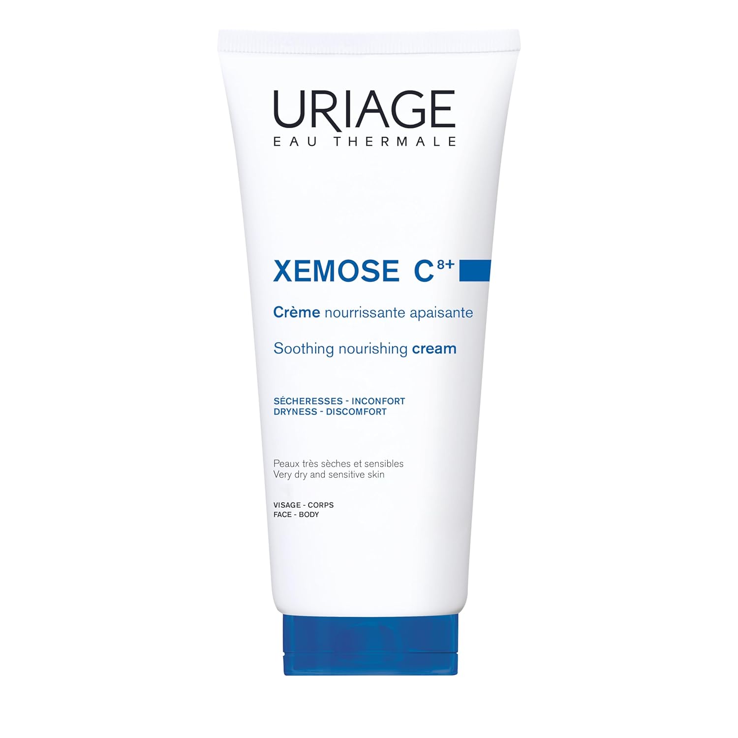 Uriage Xemose Body Cream - Lipid-Replenishing Formula for Dry Skin | Soothes Discomfort & Hydrates