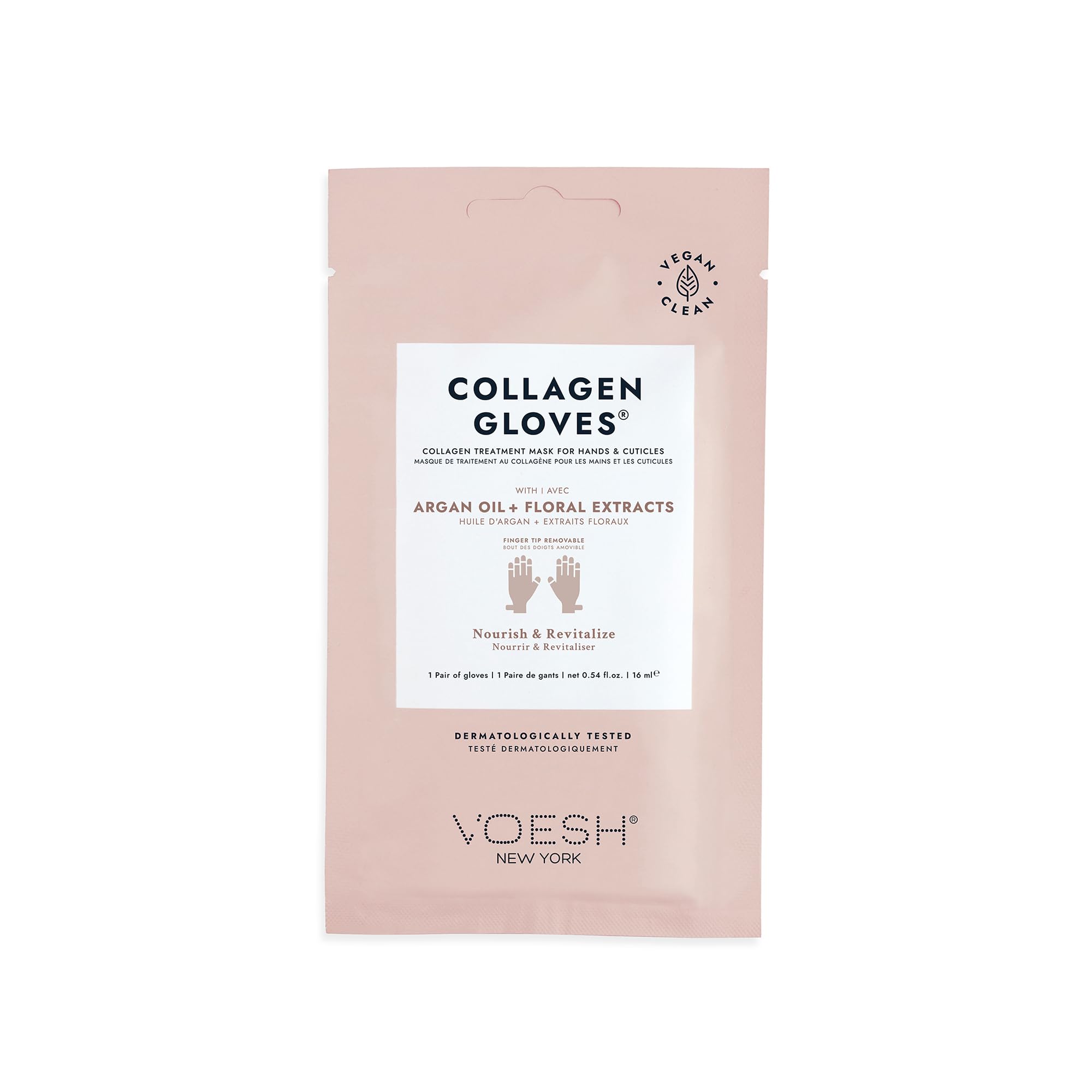 Voesh Collagen Gloves and Socks- Argan Oil, Collagen Infused, 4 Pack, 2 Pack of Gloves, 2 Pack of Socks, At Home Spa, Body Care, Nourishing, K-Beauty Hydrating Korean Skincare