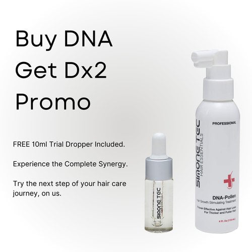DNA-Pollen Hair Growth Treatment - Proven Formula for Thicker, Fuller Hair | 118ml / 4fl.oz