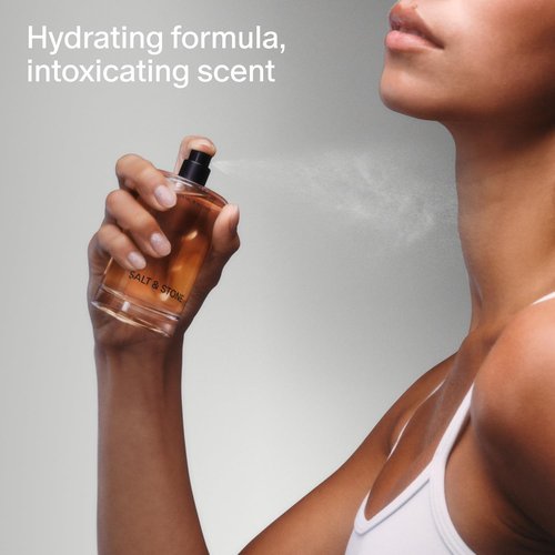 Salt & Stone Signature Scent Duo Set - 48 Hour Aluminum-Free Deodorant & Hydrating Body Mist | Saffron & Cedar