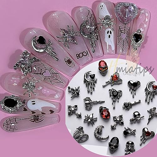 Halloween Nail Charms 3D Alloy Nail Art Decorations - Color7
