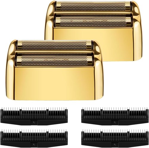 FXFS2 Foil Shaver Replacement Foil - Compatible with Babyliss FXFS2 | Gold Color, 2-Pack