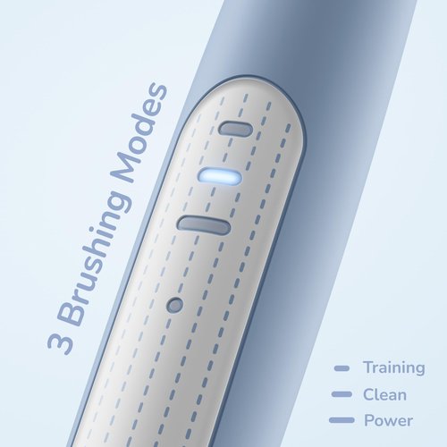 ORDO Squishmallows Electric Toothbrush, Sonic Toothbrushes for Kids, Rechargeable, 3 Brushing Modes, Over 5 Weeks Battery Life Extra Brush Head Included, Gift for Kids Aged 4 Years and Up, Samir