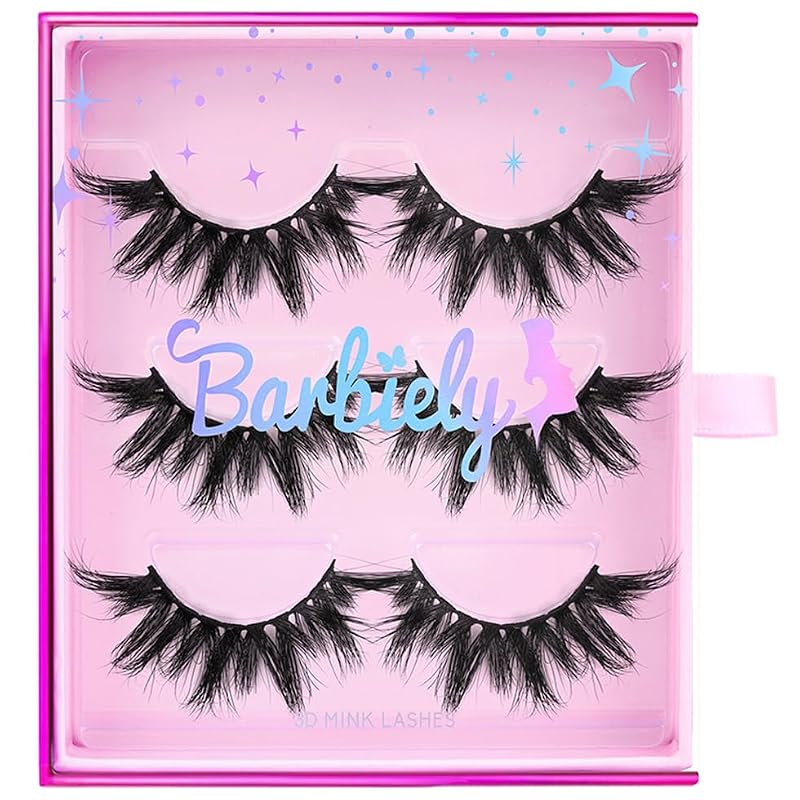 20mm Queen Mink Lashes - 3D Fluffy False Eyelashes, Reusable, Dramatic Cat Eye