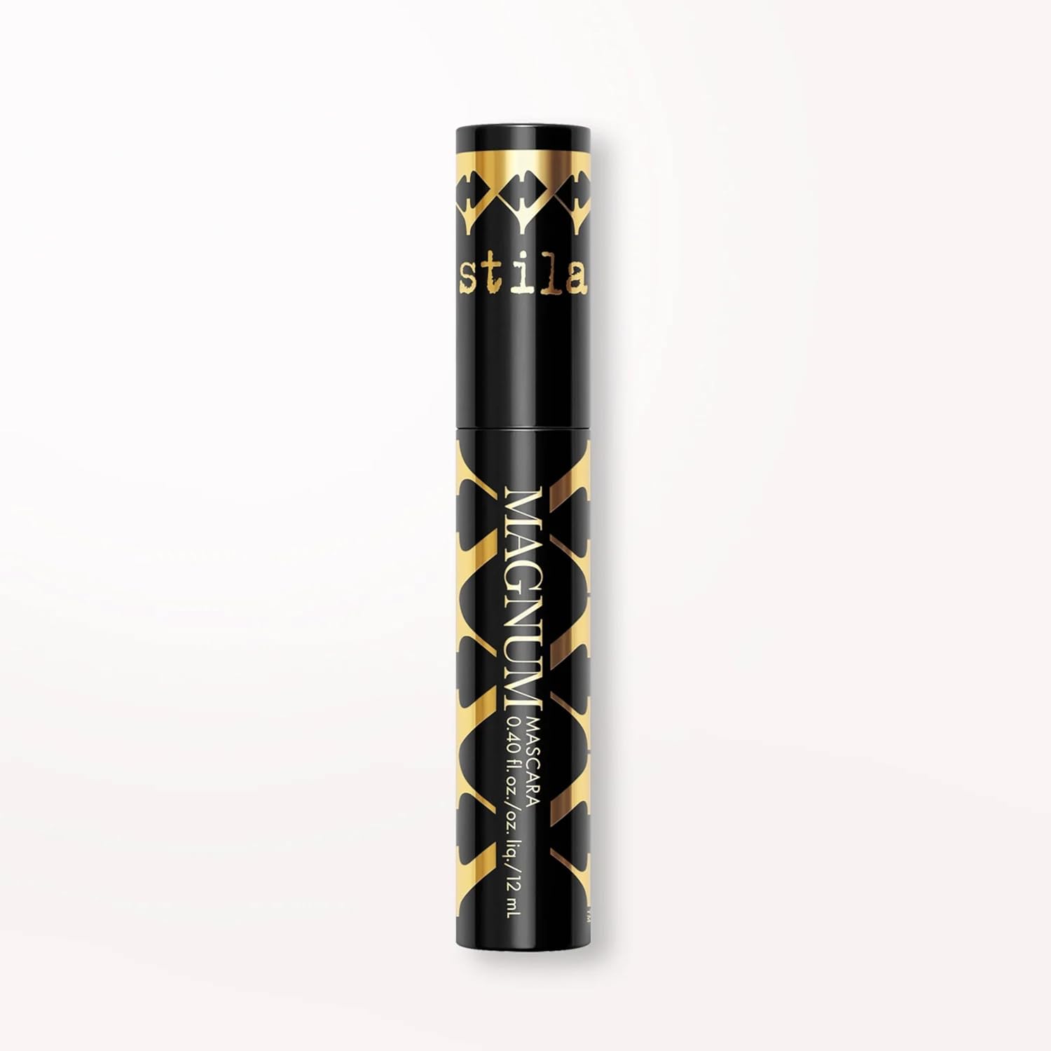 Stila Magnum XXX Lash Mascara - Black Voluminous Formula for Sky-High Volume & Curl | 0.40 Fl. Oz.