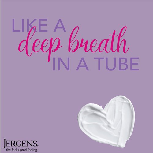 Jergens Lavender Body Butter Hand and Body Lotion, Moisturizer for Women, with Essential Oils for Indulgent Moisturization, 7 Oz, Pack of 3