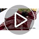 10ft Chiffon Table Runner Set of 10 - Peacock Blue Wedding & Party Decor