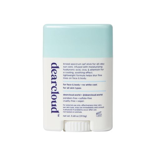 Dearcloud Sunny Defense Sunscreen Stick SPF 50+ PA++++ | Travel-Friendly Korean Sunscreen (0.68 oz)