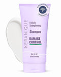 Keranique Damage Control Shampoo - Intense Repair for Thinning Hair with Keratin & Biotin | 4.5 Fl Oz