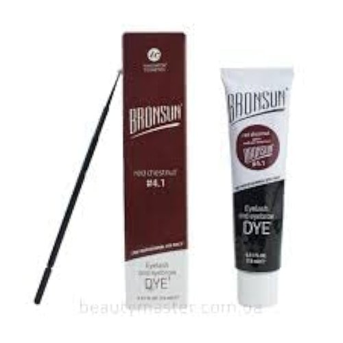 Bronsun Dye - 15ml Red Chestnut Hair Color - Long-Lasting, Vibrant Results