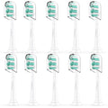 Futulkyus Replacement Toothbrush Heads for Philips Sonicare C1, C2, ProtectiveClean 4100, 5100, 10 Pack