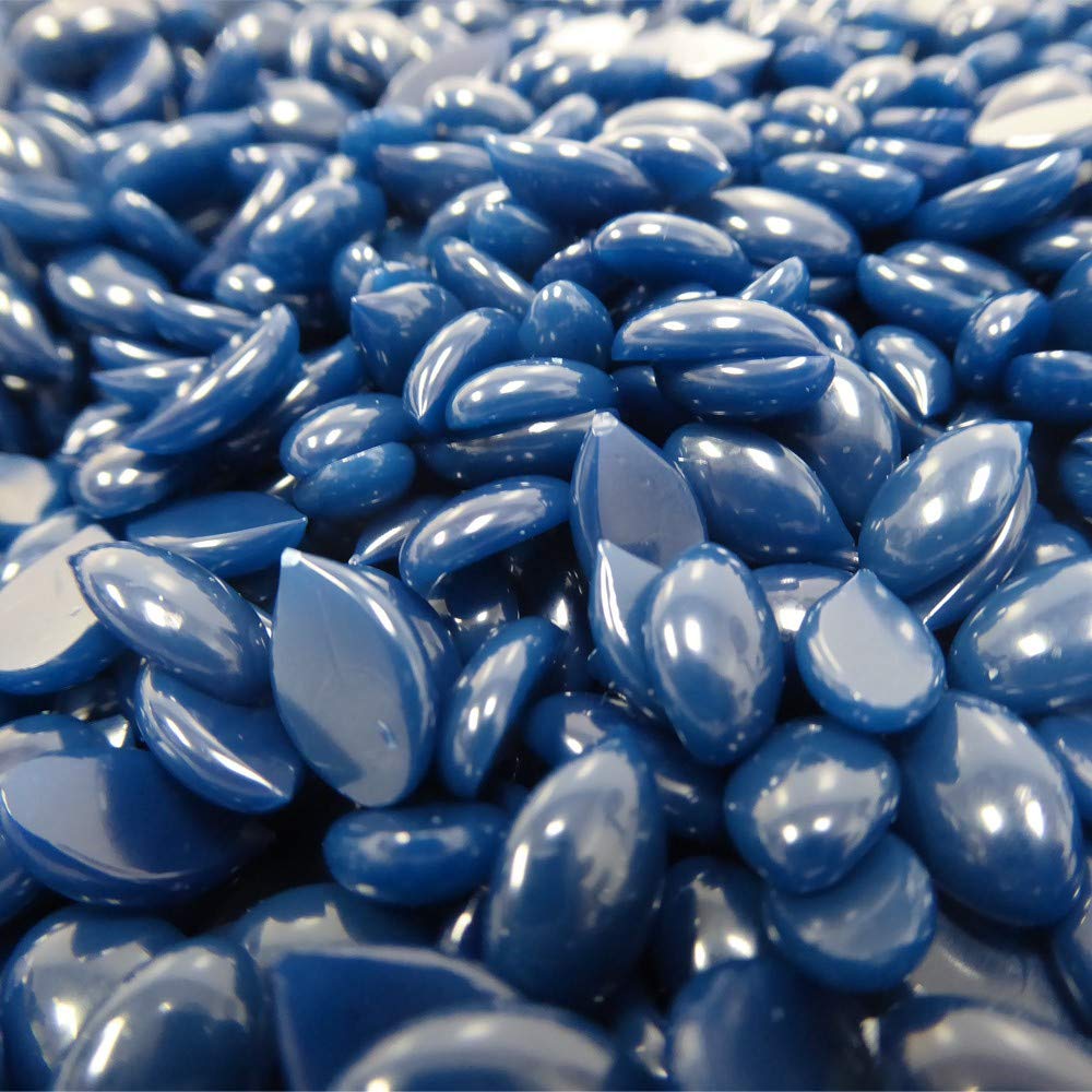 Waxness Film Hard Wax Beads Blue Professional 2.2 lb (1 kg) – Stripless Professional Hard Wax for Coarse Hair, Strong Grip, Smooth Application – Made in Italy