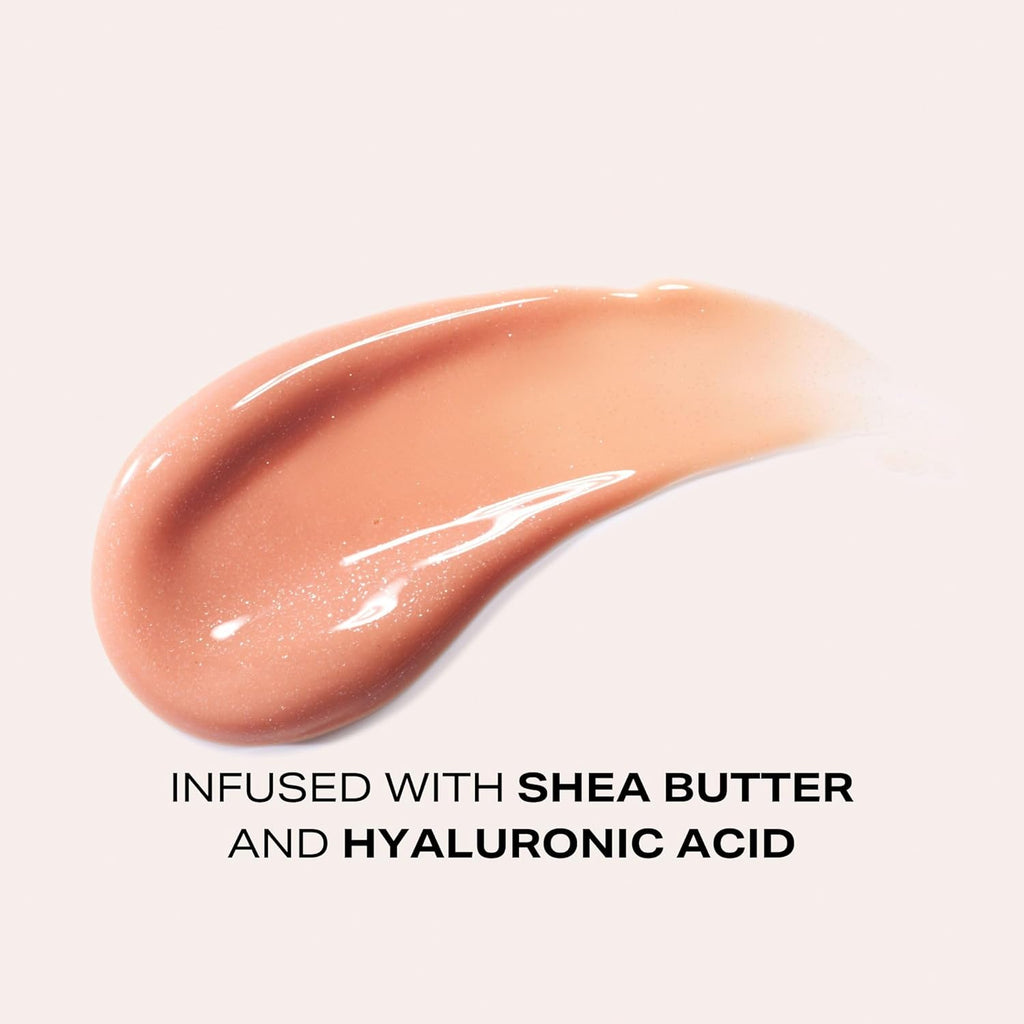 Woosh Beauty Spin-On Lip Gloss - Hydrating Hyaluronic Acid & Shea Butter for No Fine Lines | Vegan & Cruelty-Free - Glaze