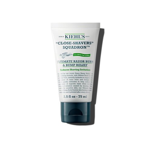 Kiehl's After Shave Cream - Ultimate Razor Burn & Bump Relief, Hydrates & Exfoliates, 2.5 fl oz