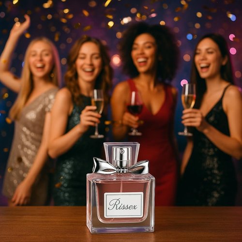 Regine Switzerland Women's Perfume - Luxurious Eau de Parfum in Pink Glass Bottle | Long-Lasting Elegance (50ml)