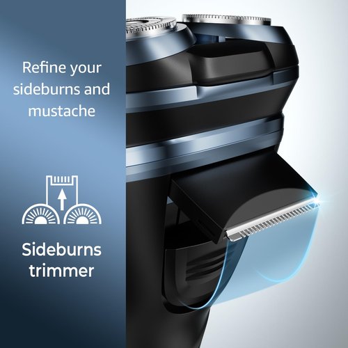 GDKLXL Rechargeable Electric Razor for Men: IPX7 Waterproof Shaver - 1.5H Fast Charge, 4D Flex Precision Blades with Pop-Up Trimmer - Gentle on Sensitive Skin, Travel-Friendly，Valentine's Day Gifts