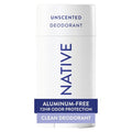 Native Deodorant - Aluminum-Free, Naturally Derived Ingredients - 72-Hour Odor Control, Unscented 2.65oz