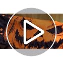 Halloween Throw Blanket 50x60 Inches - Orange Plaid Ghost Pumpkin Fleece Cozy Decor