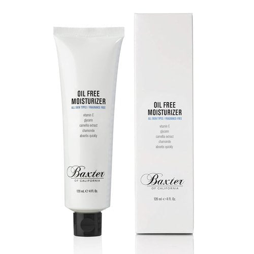 Baxter of California Oil-Free Face Moisturizer for Men - Lightweight & Fragrance-Free | 4 Fl Oz